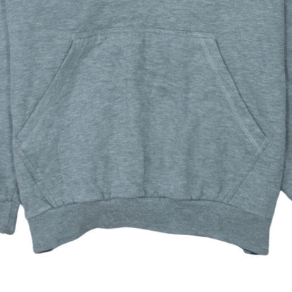Champion Men's Grey Pullover Hoodie M Logo Regular Fit