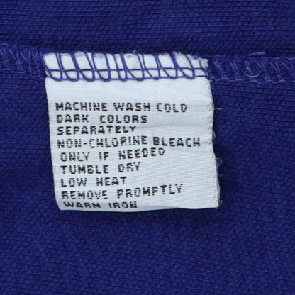 Chaps Ralph Lauren Men's Blue XL Cotton Polo Shirt