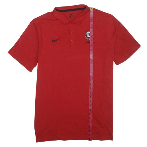 Nike Men's Red Bulldogs Polo Shirt XL Classic Fit