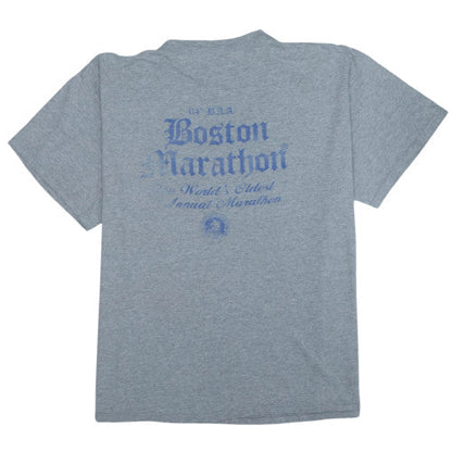 Adidas Men’s Grey Boston Marathon 2010 Short Sleeve Athletic T-Shirt M