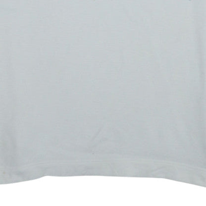 Nautica Men's White XL Cotton Fish Print Polo Shirt