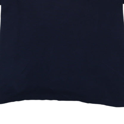 Chaps Men's Blue Cotton Short Sleeve Polo Shirt XL