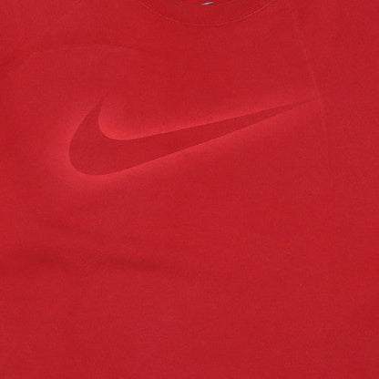 Nike Men's Red Crew Neck Short Sleeve Regular Fit T-Shirt XXL