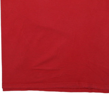 Nike Men's Red Crew Neck Short Sleeve Regular Fit T-Shirt XXL
