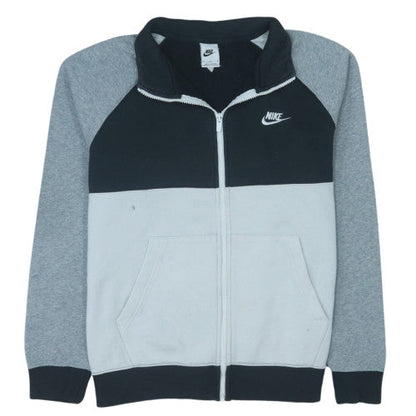 Nike Men’s Black Full Zip Sweatshirt M Regular Fit Fleece