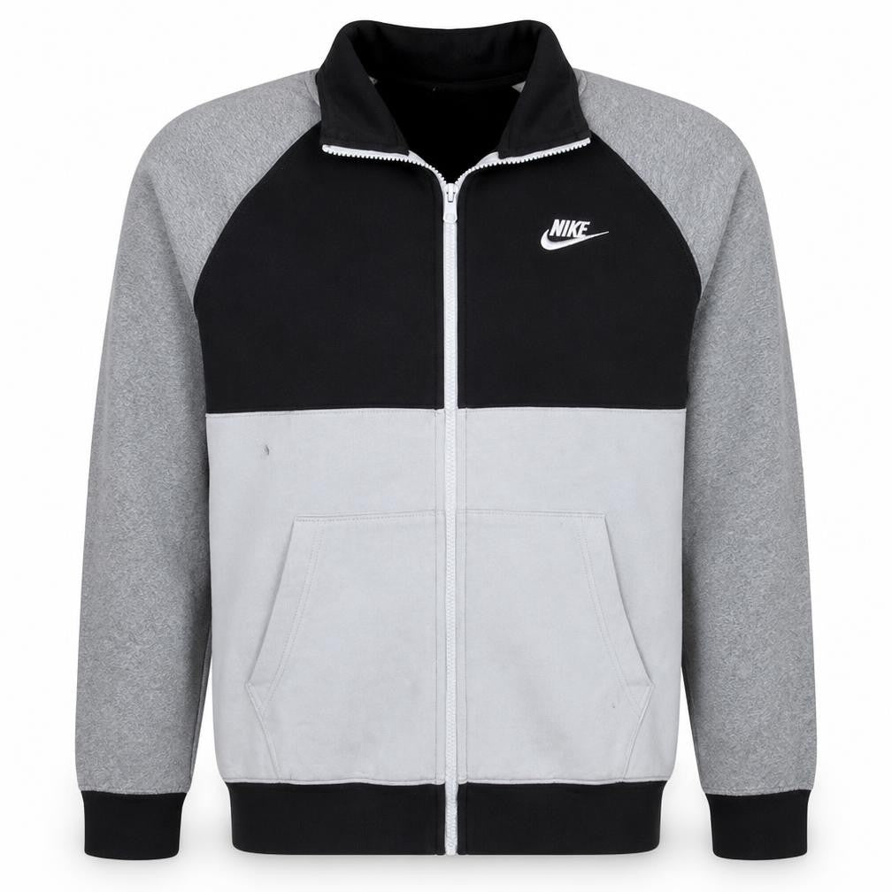 Nike Men’s Black Full Zip Sweatshirt M Regular Fit Fleece
