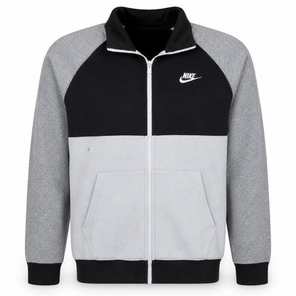 Nike Men’s Black Full Zip Sweatshirt M Regular Fit Fleece