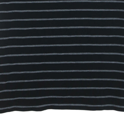 Polo Ralph Lauren Men's Black Striped Cotton Polo Shirt XL