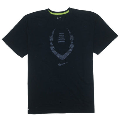Nike Men's Black Dri-FIT Sports Graphic 2XL T-Shirt