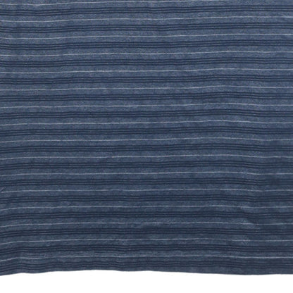 NFL Los Angeles Rams Men's Blue Striped Polo Shirt 2XL Cotton Blend