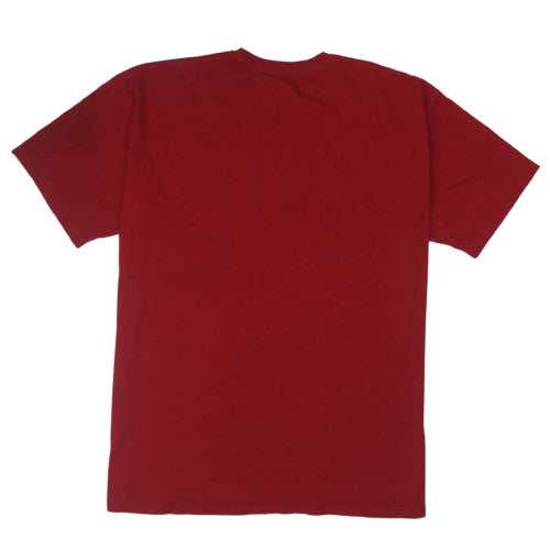 Champion Men's Red 2XL Crew Neck Cotton Graphic T-Shirt