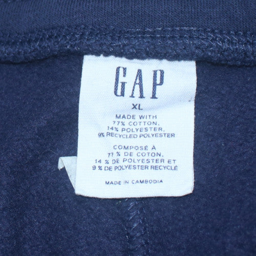 GAP Men's Blue XL Jogger Sweatpants Fleece Cotton Blend