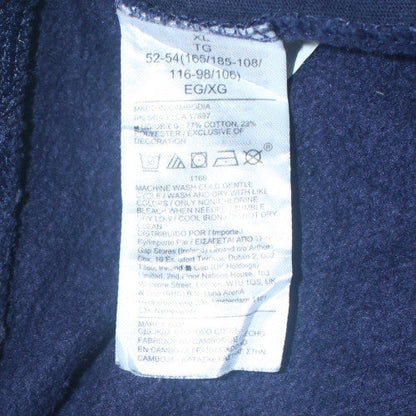 GAP Men's Blue XL Jogger Sweatpants Fleece Cotton Blend