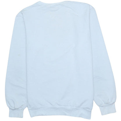 Levi's Men's White Crew Neck Pullover Sweatshirt Medium Cotton Blend