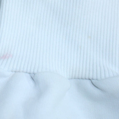 Levi's Men's White Crew Neck Pullover Sweatshirt Medium Cotton Blend