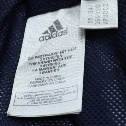 adidas Men Blue L Windbreaker Jacket Newcastle United Sports Hooded