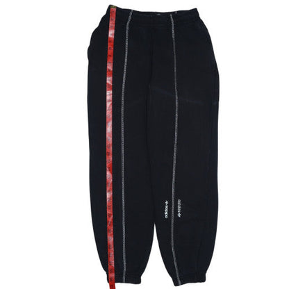 Adidas Men's Black S Fleece Jogger Activewear Trousers