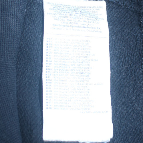 Nike Boys Black XS Pullover Sweatshirt Crew Neck Long Sleeve Fleece