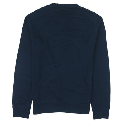 Champion Men's Blue Embroidered Logo Pullover Sweatshirt Size L
