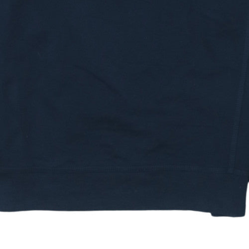 Champion Men's Blue Embroidered Logo Pullover Sweatshirt Size L