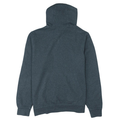 Nike Mens Grey Pullover Hoodie Medium Fleece Logo Sportswear