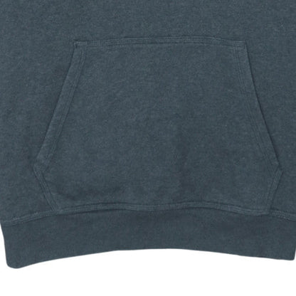 Nike Mens Grey Pullover Hoodie Medium Fleece Logo Sportswear