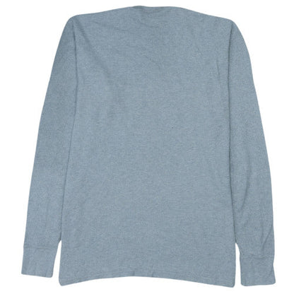 Polo Ralph Lauren Men's Grey Long Sleeve Cotton Pyjama Top - Size M