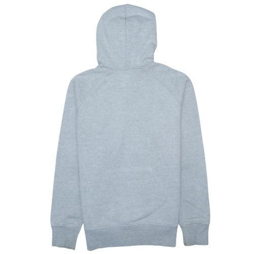 Carhartt Men’s Grey Pullover Hoodie XS Logo Fleece Sweatshirt