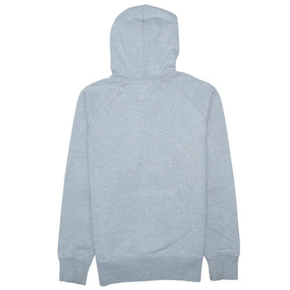 Carhartt Men’s Grey Pullover Hoodie XS Logo Fleece Sweatshirt