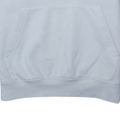 Nike Men's White Pullover Hoodie Small Regular Fit Logo Fleece
