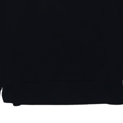Adidas Womens Black 2XL Pullover Hoodie with Logo Print