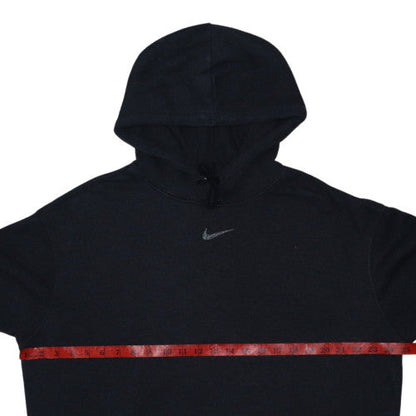 Nike Women's Black Small Pullover Hoodie with Drawstring
