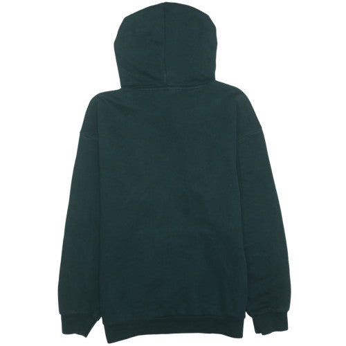 Adidas Women’s Green Pullover Hoodie Size 10 Hooded Logo Sweatshirt