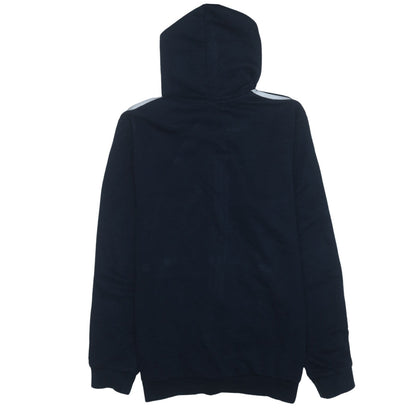 adidas Men Black Medium Full Zip Hoodie Sports Fleece