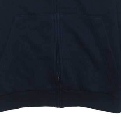 adidas Men Black Medium Full Zip Hoodie Sports Fleece