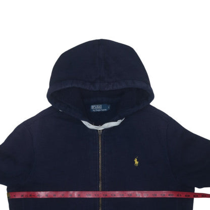 Polo Ralph Lauren Men's Blue Full Zip Hoodie Size L