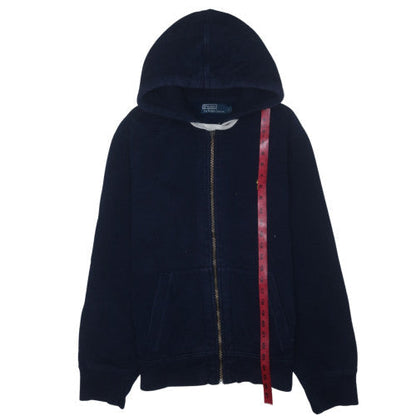 Polo Ralph Lauren Men's Blue Full Zip Hoodie Size L