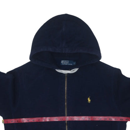 Polo Ralph Lauren Men's Blue Full Zip Hoodie Size L