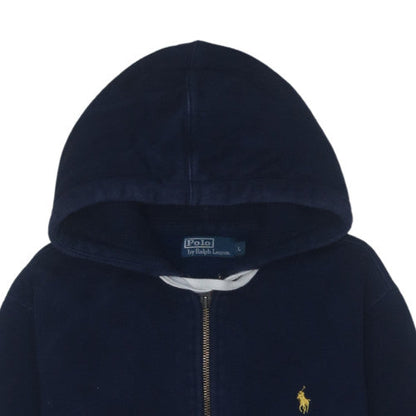 Polo Ralph Lauren Men's Blue Full Zip Hoodie Size L