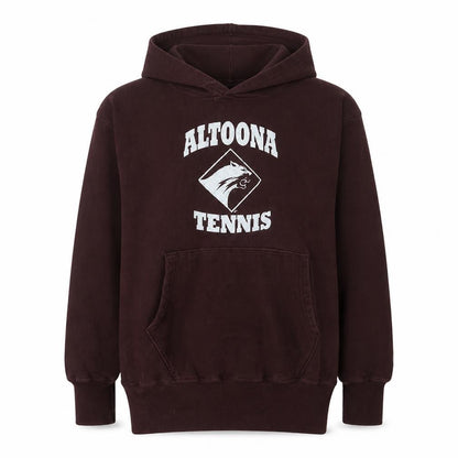 Champion Men's Brown Altoona Tennis Graphic Pullover Hoodie XL