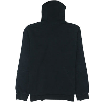 adidas Mens Black Pullover Hoodie L Hooded Fleece Sweatshirt
