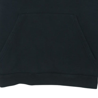 adidas Mens Black Pullover Hoodie L Hooded Fleece Sweatshirt
