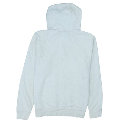 Nike Men's White Pullover Hoodie L Logo Fleece Sweatshirt