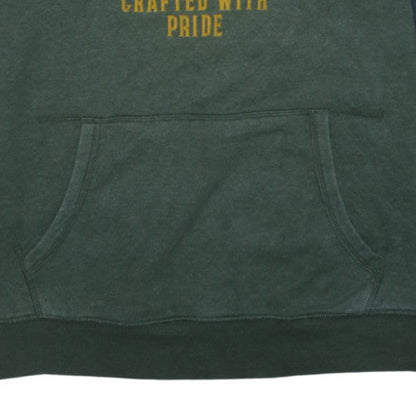 Levi's Men's Green Pullover Hoodie Size S Graphic Fleece Sweatshirt