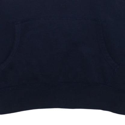 Polo Ralph Lauren Men's Navy Blue Hoodie Large Cotton Blend