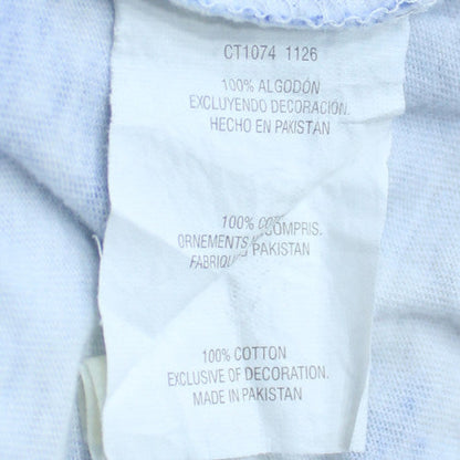 Champion Men's Blue Tie-Dye GU Graphic Cotton T-Shirt Size XL