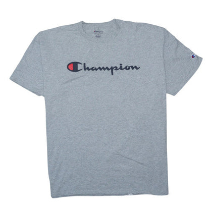 Champion Men's Grey 2XL Authentic Athleticwear Cotton T-Shirt
