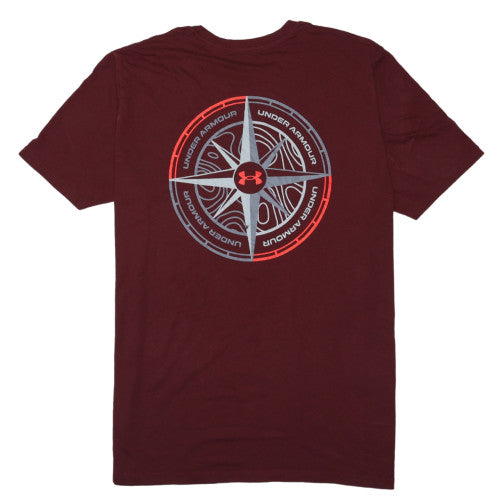 Under Armour Men's Red 2XL Graphic Sports T-Shirt