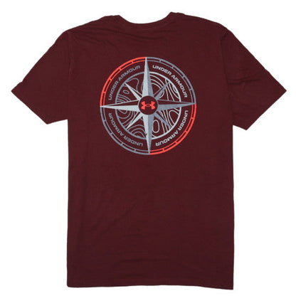 Under Armour Men's Red 2XL Graphic Sports T-Shirt