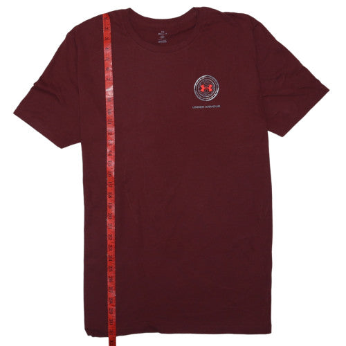 Under Armour Men's Red 2XL Graphic Sports T-Shirt